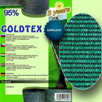 Belátásgátló, szélfogó és árnyékoló háló GOLDTEX 230 g/m2 95% takarás