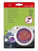 Mini UV szúnyog-légy csapda, hálózati - 3 watt Led / 1243001