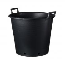 Ritzi konténer Fekete 30 liter - H32xØ36cm