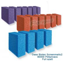 Oase Biotec Screenmatic2 90000 Pótszivacs - Teljes készlet (16db)