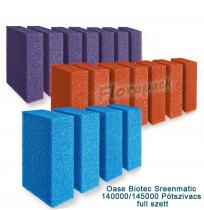 Oase Biotec Screenmatic2 140000 / 145000 Pótszivacs - Teljes készlet (18db)