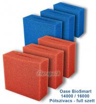 Oase BioSmart 14000 / 16000 Pótszivacs szett - Teljes készlet (8db) / 57377FP