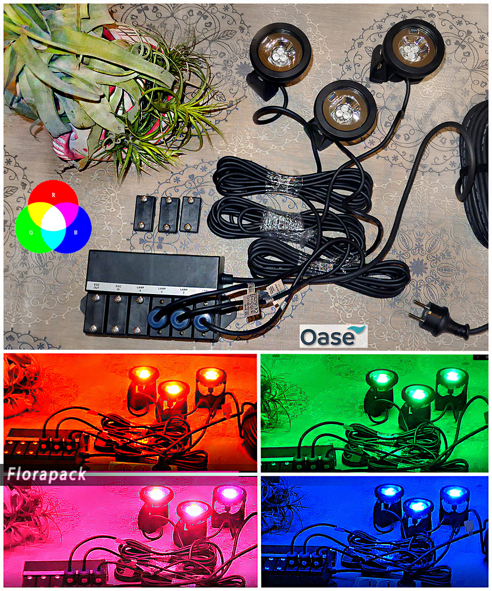 Oase ProfiLux Garden LED Set 3 - RGB színváltós